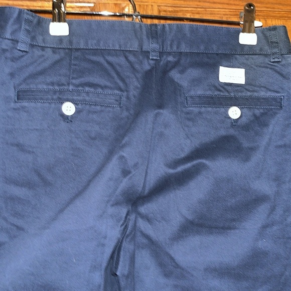 Vineyard vines flat front Club Pant Navy Blue Khakis - Picture 3 of 5